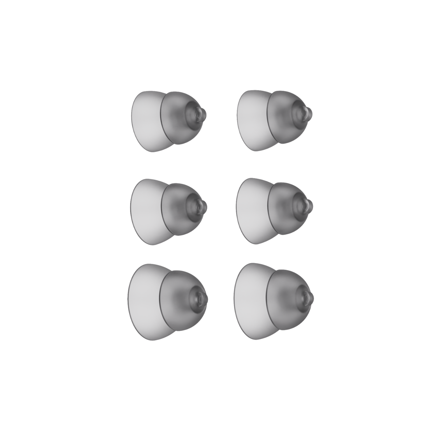 3-pairs of Replacement Ear Tips for hearing aids