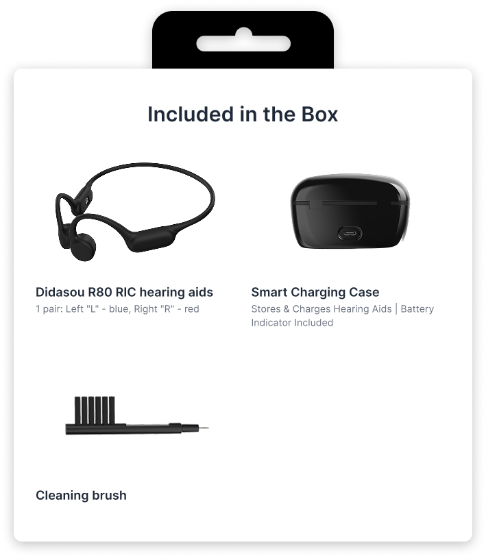 Didasou Bone Conduction Hearing Aid